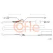 COFLE 17.1657 - Tirette à câble, frein de stationnement arrière droit