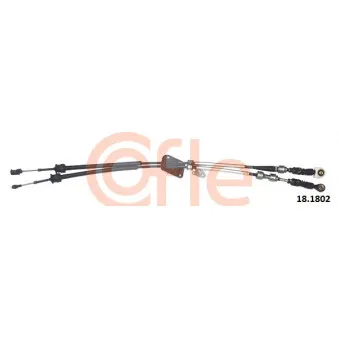 Tirette à câble, boîte de vitesse manuelle COFLE 18.1802 pour TOYOTA AVENSIS 2.0 D-4D - 116cv