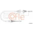 Tirette à câble, commande d'embrayage COFLE [18.2622HP]
