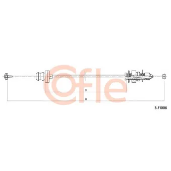 COFLE 3.FI006 - Câble d'accélération