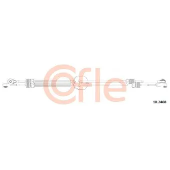 Tirette à câble, boîte de vitesse manuelle COFLE OEM bk3r7e395ka