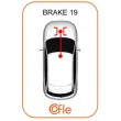 COFLE 92.10.5159 - Tirette à câble, frein de stationnement