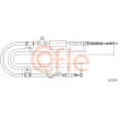 Tirette à câble, frein de stationnement COFLE [92.10.5239]