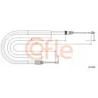Tirette à câble, frein de stationnement COFLE [92.10.6681]