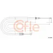 Tirette à câble, frein de stationnement COFLE [92.10.6699]