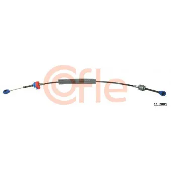 Tirette à câble, boîte de vitesse manuelle COFLE 92.11.2881