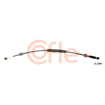Tirette à câble, boîte de vitesse manuelle COFLE 92.11.2889 pour RENAULT MEGANE 2.0 - 135cv