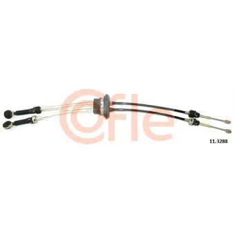 Tirette à câble, boîte de vitesse manuelle COFLE 92.11.3288 pour CITROEN JUMPY 1.6 HDi 90 8V - 90cv