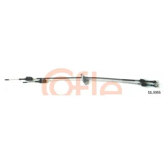 Tirette à câble, boîte de vitesse manuelle COFLE 92.11.3355 pour MERCEDES-BENZ SPRINTER 408 D - 79cv