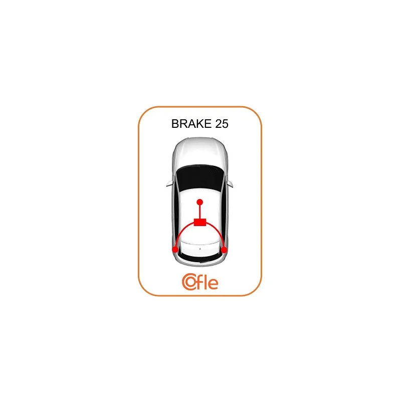 Tirette à câble, frein de stationnement COFLE 92.11.5841 - Visuel 1
