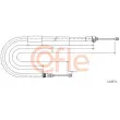 Tirette à câble, frein de stationnement COFLE [92.11.6571]