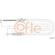 Tirette à câble, frein de stationnement COFLE [92.17.2734]