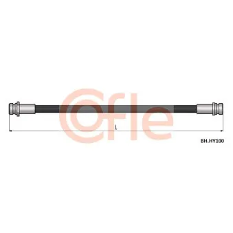 COFLE 92.BH.HY100 - Flexible de frein