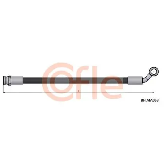 COFLE 92.BH.MA053 - Flexible de frein