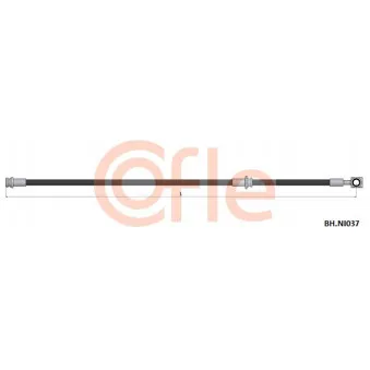 COFLE 92.BH.NI037 - Flexible de frein