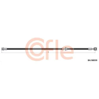 COFLE 92.BH.NI039 - Flexible de frein