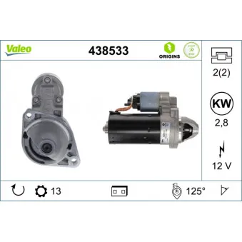 Démarreur VALEO OEM A6519061200