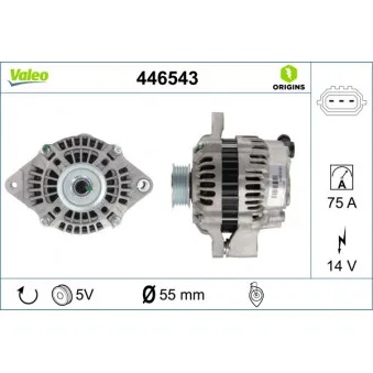 Alternateur VALEO OEM 3140055L00