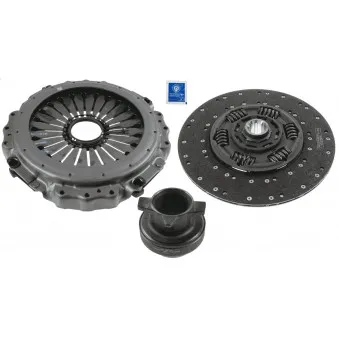 Kit d'embrayage SACHS 3400 700 460 pour MAN TGX 24,400 - 400cv