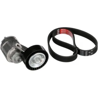 Jeu de courroies trapézoïdales à nervures GATES K025PK933