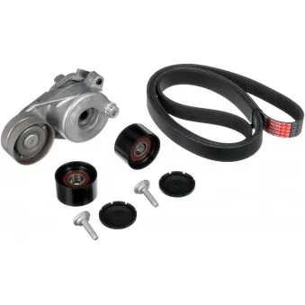 Jeu de courroies trapézoïdales à nervures GATES K037PK2035