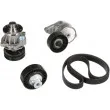 GATES KP16PK1540 - Pompe à eau+Jeu de courroie trapézoïdale à nervures
