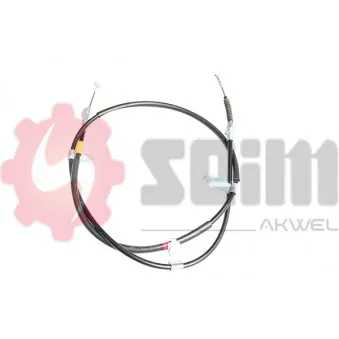 Tirette à câble, frein de stationnement arrière gauche SEIM 555964