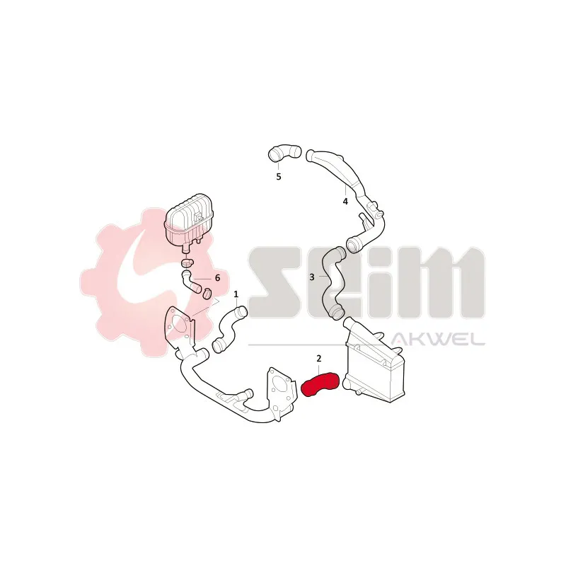 Gaine de suralimentation SEIM 981690 - Visuel 1