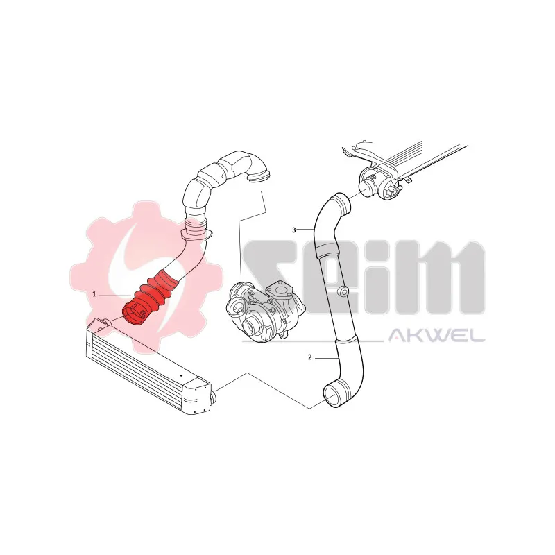 Gaine de suralimentation SEIM 981727 - Visuel 1