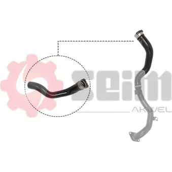 Gaine de suralimentation SEIM 981758 pour CITROEN XSARA 1.3 D Multijet - 95cv