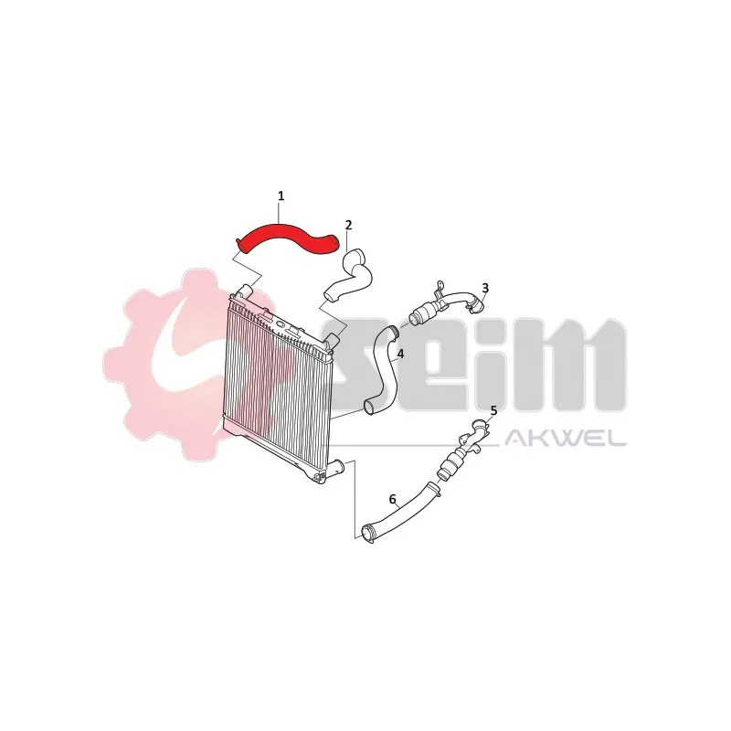 Gaine de suralimentation SEIM 981839 - Visuel 1