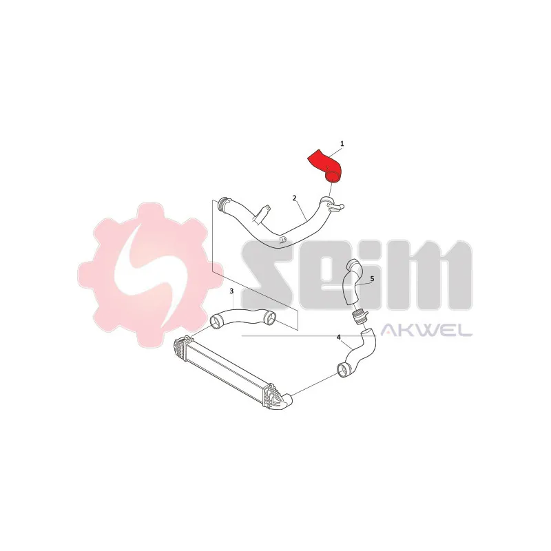 Gaine de suralimentation SEIM 981998 - Visuel 1