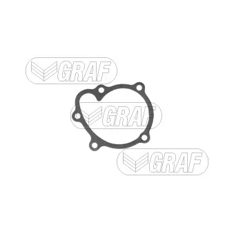 Pompe à eau GRAF PA1418-8 pour OPEL ASTRA 1.7 CDTI - 131cv