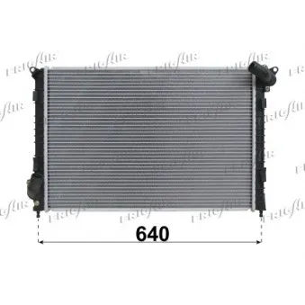 Radiateur, refroidissement du moteur FRIGAIR OEM 1475554
