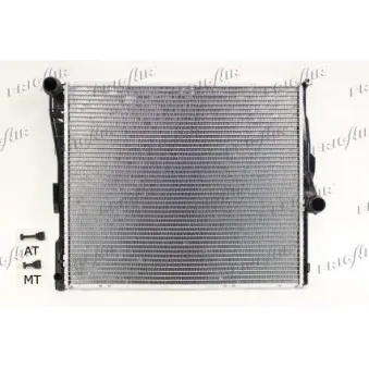 Radiateur, refroidissement du moteur FRIGAIR OEM 17113414986