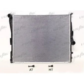 Radiateur, refroidissement du moteur FRIGAIR 0102.3138