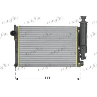Radiateur, refroidissement du moteur FRIGAIR OEM 1301A1