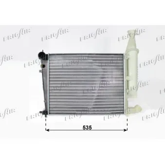 Radiateur, refroidissement du moteur FRIGAIR OEM 1330S7