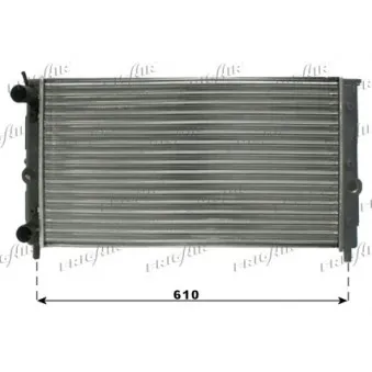 FRIGAIR 0104.1010 - Radiateur, refroidissement du moteur