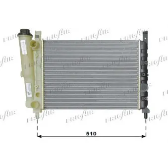 Radiateur, refroidissement du moteur FRIGAIR OEM 7739937