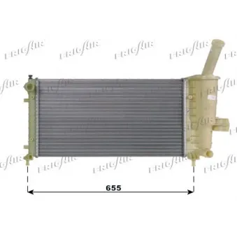 FRIGAIR 0104.3049 - Radiateur, refroidissement du moteur