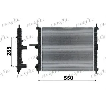 Radiateur, refroidissement du moteur FRIGAIR OEM K46809639