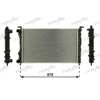 Radiateur, refroidissement du moteur FRIGAIR OEM K46417059