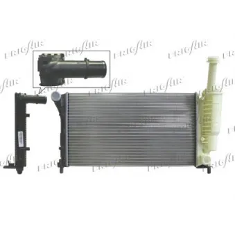 Radiateur, refroidissement du moteur FRIGAIR 0104.3130