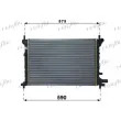 Radiateur, refroidissement du moteur FRIGAIR [0105.3061]