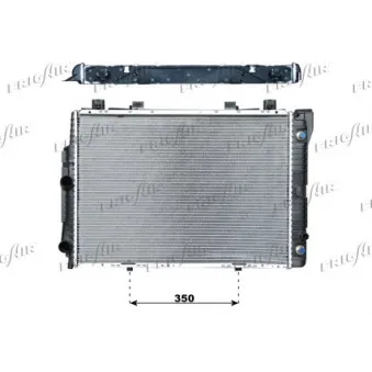 Radiateur, refroidissement du moteur FRIGAIR OEM 1405000403