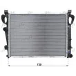 Radiateur, refroidissement du moteur FRIGAIR [0106.3097]