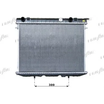 Radiateur, refroidissement du moteur FRIGAIR OEM 1300119
