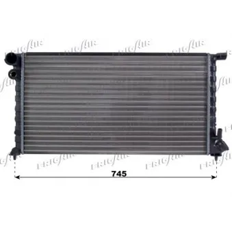 Radiateur, refroidissement du moteur FRIGAIR OEM 1330A0