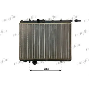 Radiateur, refroidissement du moteur FRIGAIR OEM 1301a1